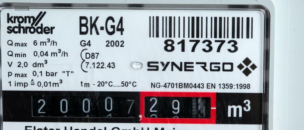 Zählerzahlen sind Horrorzahlen: Vor einem Jahr kostete die Megawattstunde Gas rund 20 Euro, am Montag waren es 345 Euro.