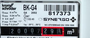 Zählerzahlen sind Horrorzahlen: Vor einem Jahr kostete die Megawattstunde Gas rund 20 Euro, am Montag waren es 345 Euro. 