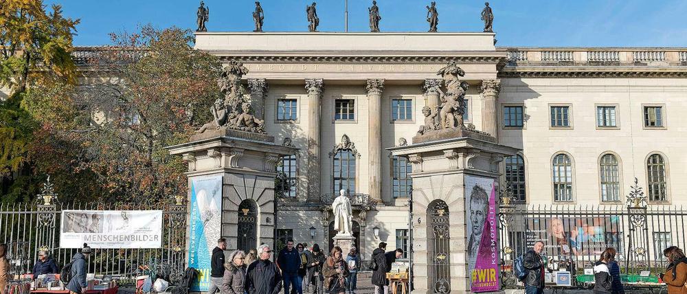 Die Humboldt-Universität.