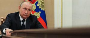 Russlands Präsident Wladimir Putin 