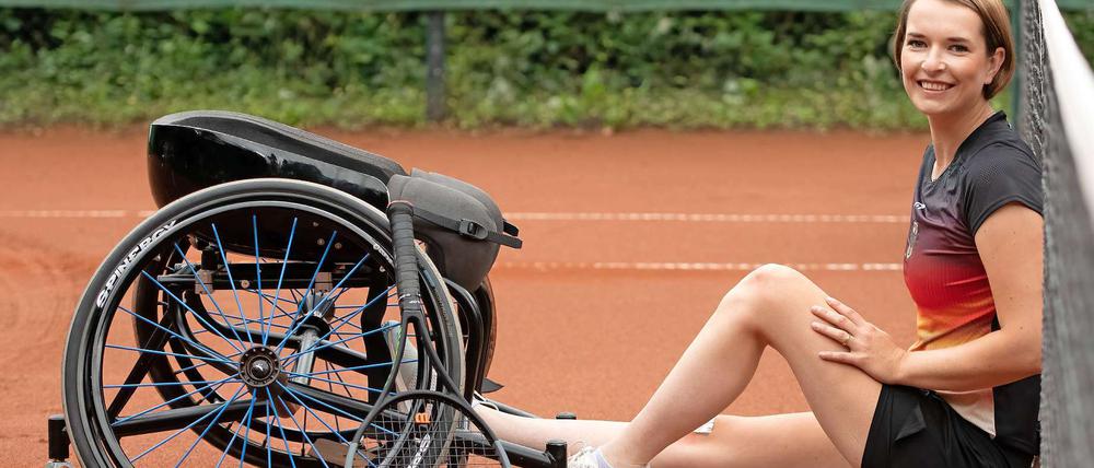 Britta Wend bezieht von der gesetzlichen Unfallversicherung eine Rente, die es ihr ermöglicht, ihr alltägliches Leben zu finanzieren und sich damit auch auf den Leistungssport zu konzentrieren.