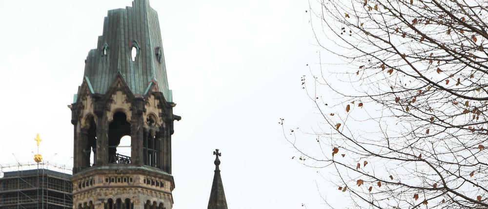 Selbst vom Krieg gezeichnet: Die Gedächtniskirche ist Ort eines Benefizkonzerts für die Ukraine.