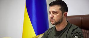 Der ukrainische Präsident Wolodymyr Selenskyj will sich mit Russlands Präsident Wladimir Putin treffen.