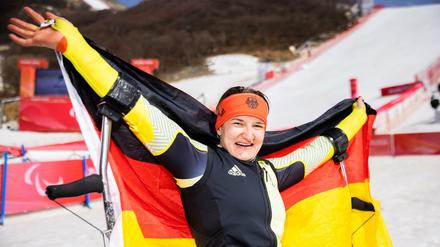 Überragende Spiele: Anna-Lena Forster holte in Peking zweimal Gold und zweimal Silber.