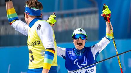 Linn Kazmaier lief im Rennen über 10 Kilometer zu Gold.