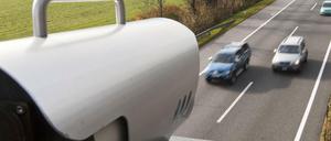 Eine Autobahn-Kamera 