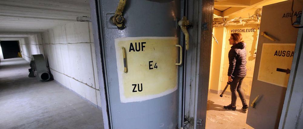 Typ V2C: Der frühere Stasi-Bunker in Gosen ist jetzt ein Lernort der Geschichte.