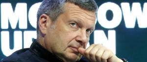 In der Russia-1-Sendung des Putin-Befürworters Wladimir Solovjow wurde Kritik an dem Ukraine-Krieg laut.