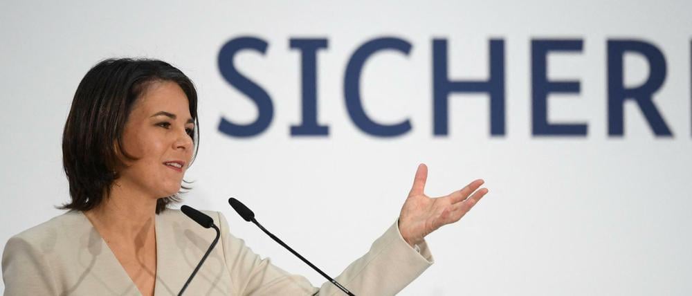 Bundesaußenministerin Annalena Baerbock hat Pläne für eine neue Nationale Sicherheitsstrategie vorgestellt.