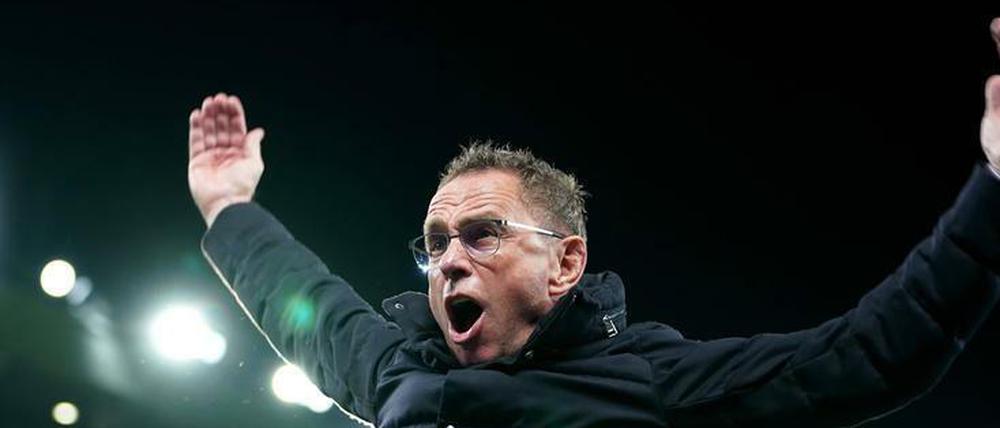 Ralf Rangnick trägt nur bedingt eine Mitschuld am Ausscheiden in der Champions League.