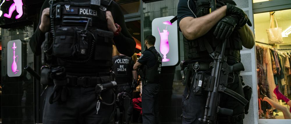 Berliner Gewerbetreibende fühlen sich durch die Razzien stigmatisiert.