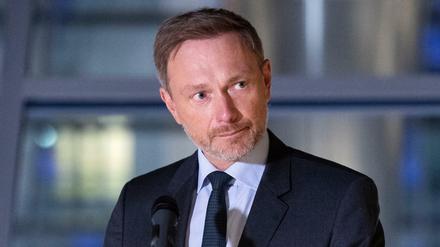 Christian Lindner ist Bundesfinanzminister.
