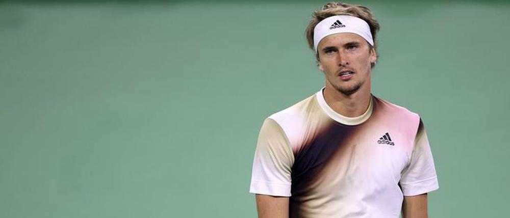 Nichts geht. Alexander Zverev ist enttäuschend in das neue Tennisjahr gestartet.