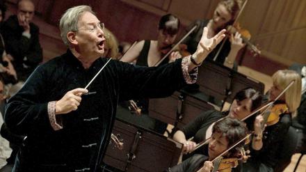 Der britische Dirigent Sir John Eliot Gardiner.