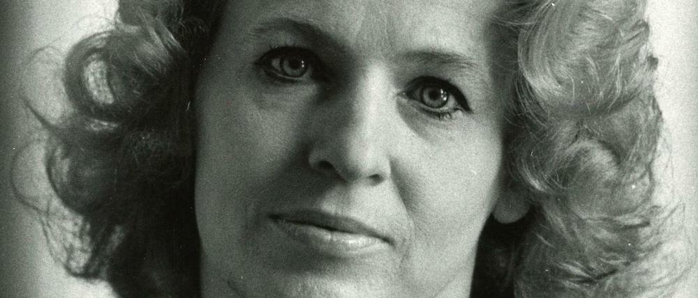 Die Pianistin und Professorin Annerose Schmidt (1936 - 2022).
