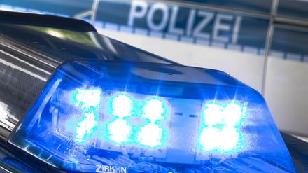 Ein Polizeilicht. (Symbolbild) 