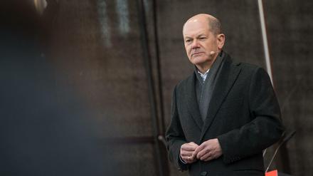 Bundeskanzler Olaf Scholz (SPD).