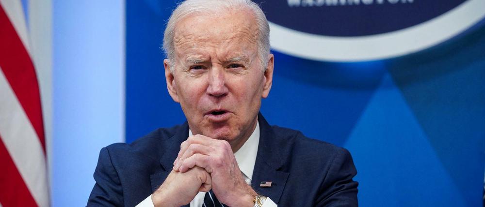 US-Präsident Joe Biden reist am Mittwoch nach Europa.