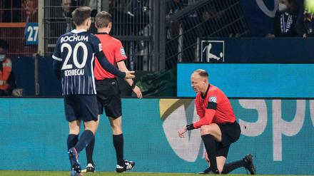 Die Partie Bochum gegen Mönchengladbach musste abgebrochen werden.