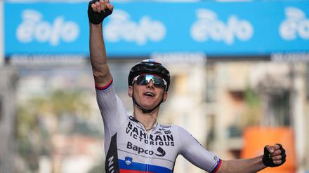 Matej Mohoric gewann den 113. Frühjahrsklassiker Mailand-Sanremo am Samstag
