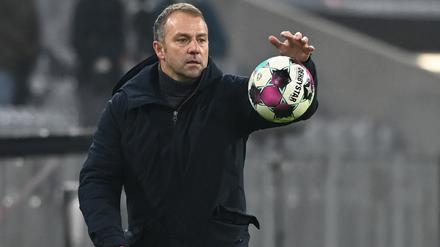 Bundestrainer Hansi Flick befürwortet den Ausschluss der russischen Fußball-Nationalmannschaft aus den WM-Playoffs