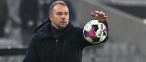 Bundestrainer Hansi Flick befürwortet den Ausschluss der russischen Fußball-Nationalmannschaft aus den WM-Playoffs