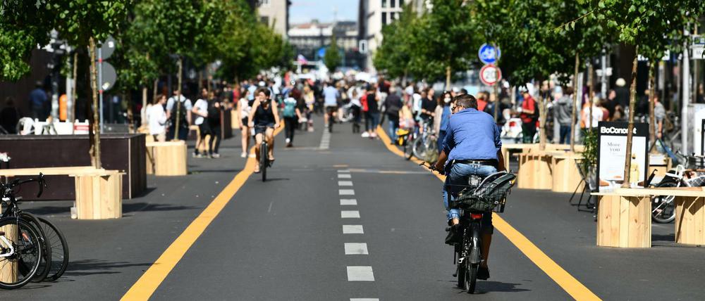 Schon seit Oktober ist klar: Die Sperrung der Friedrichstraße soll dauerhaft beibehalten werden.