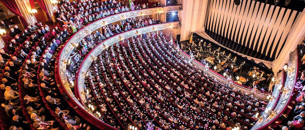 Der Saal der Komischen Oper.