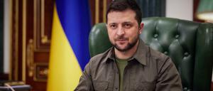 Ukraines Präsident Wolodymr Selenskyj. 