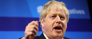 Der britische Premierminister Boris Johnson