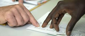 Die Mentor:innen helfen bei den verschiedensten Themen.