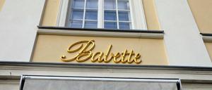 Im Geist von Tania Blixen: Das Restaurant "Babette" am Potsdamer Luisenplatz, inzwischen wurde es aufgeben und verkauft.