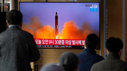 Bereits vor wenigen Tagen hatte Nordkorea einen Raketentest unternommen.