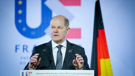 Kanzler Scholz erörtert beim EU-Gipfel Ende der Woche im Kreis seiner Amtskollegen die Frage der Ukraine-Flüchtlinge.