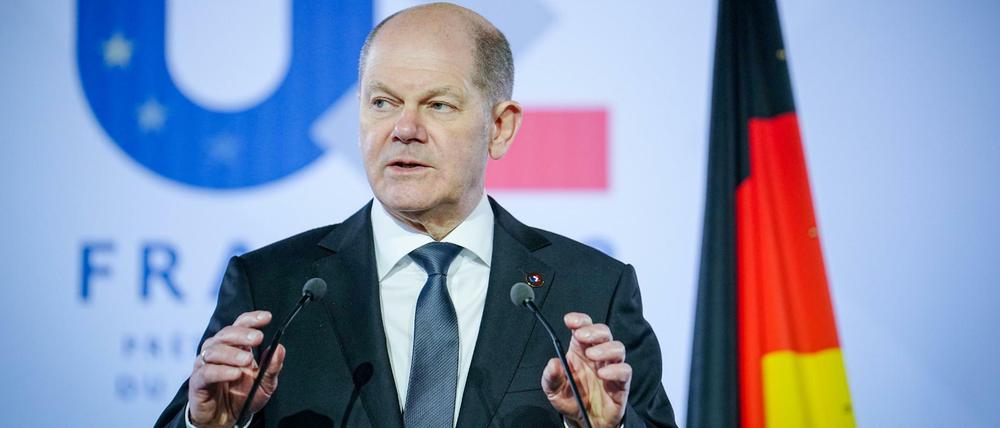Kanzler Scholz erörtert beim EU-Gipfel Ende der Woche im Kreis seiner Amtskollegen die Frage der Ukraine-Flüchtlinge.