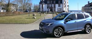 Selbstbewusst geworden: Ein Geländewagen nicht nur für den Wald, sondern auch für das Schloss. 