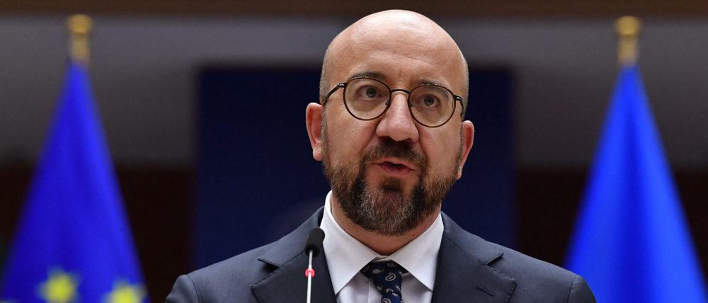 Der Präsident des Europäischen Rats Charles Michel.
