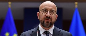 Der Präsident des Europäischen Rats Charles Michel.