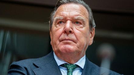 Gerhard Schröder, ehemaliger Bundeskanzler (SPD)