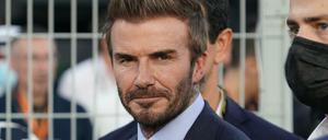 Der englische Ex-Fußballstar David Beckham.