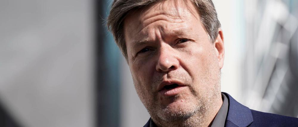 Bundeswirtschaftsminister Robert Habeck hält die baldige Halbierung der Ölimporte aus Russland für möglich.