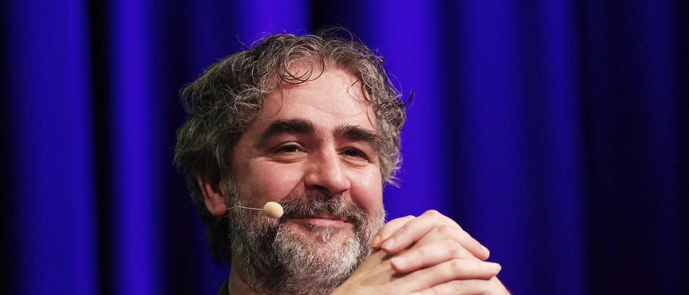 Der "Welt"-Journalist und PEN-Deutschland-Präsident Deniz Yücel, hier bei der Eröffnungsveranstaltung der lit.cologne.