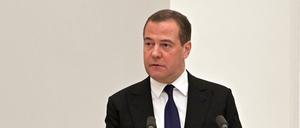 Vertrauter des russischen Präsidenten Wladimir Putin: Dmitri Medwedew.