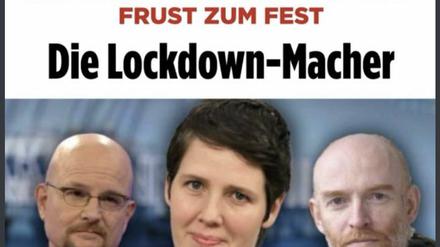 Anfang Dezember 2021 machen "Bild" und Bild.de Stimmung gegen Covid-19-Experten