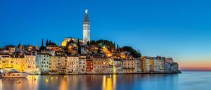 Die Geschichte beginnt in der istrischen Hafenstadt Rovinj.
