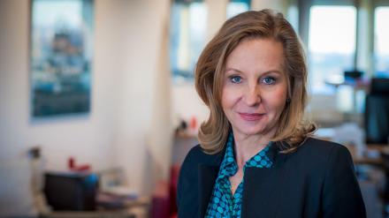 Patricia Schlesinger, (60), ist Journalistin und seit 2016 Intendantin des öffentlich-rechtlichen Rundfunks Berlin-Brandenburg (RBB). Seit Januar 2022 ist sie Vorsitzende des Rundfunkverbundes ARD.