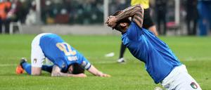 Der größte Alptraum. Zum zweiten Mal in Folge scheitern Italiens Fußballer in den Play-offs zur WM – und das nur neun Monate nach dem begeisternden Triumph bei der Europameisterschaft.