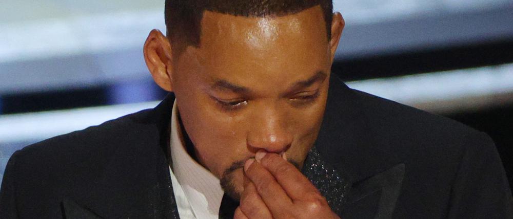 Will Smith bei seiner Oscar-Rede