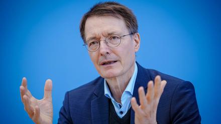 Karl Lauterbach (SPD), Bundesminister für Gesundheit