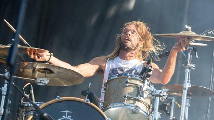 US-Musiker Taylor Hawkins bei einem Rockfestival in Chicago